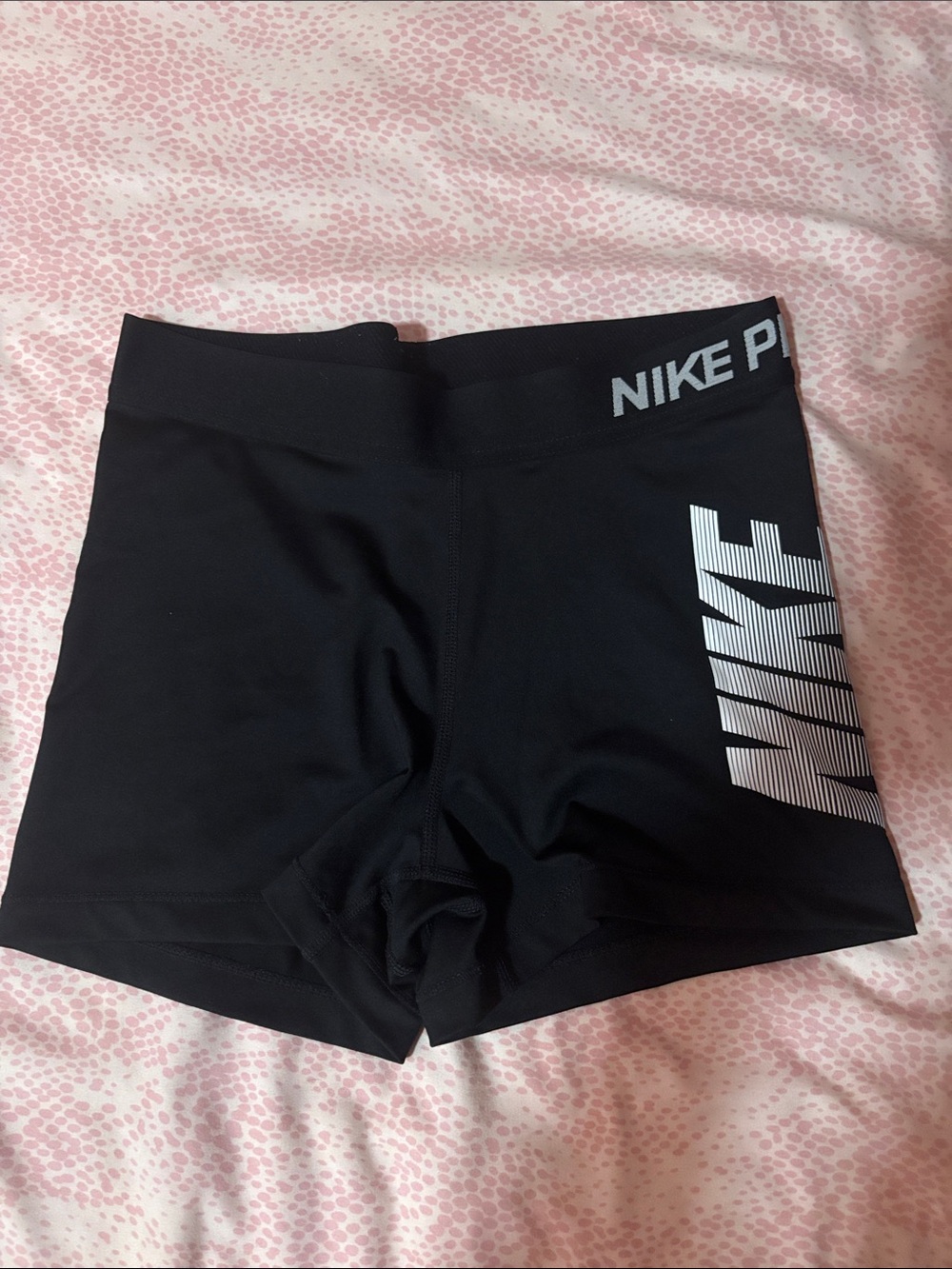Nike Black Logo Bike Shorts